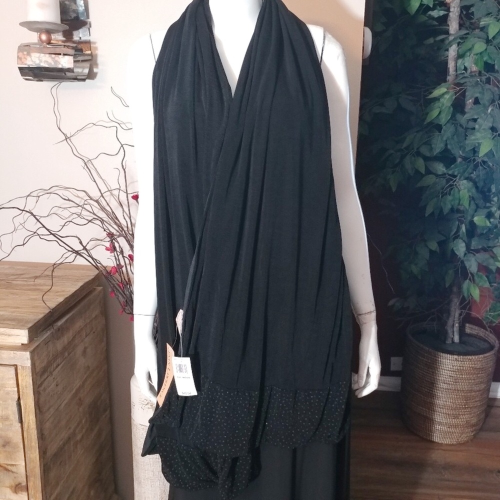 Susan Lawrence Black Dress Shawl